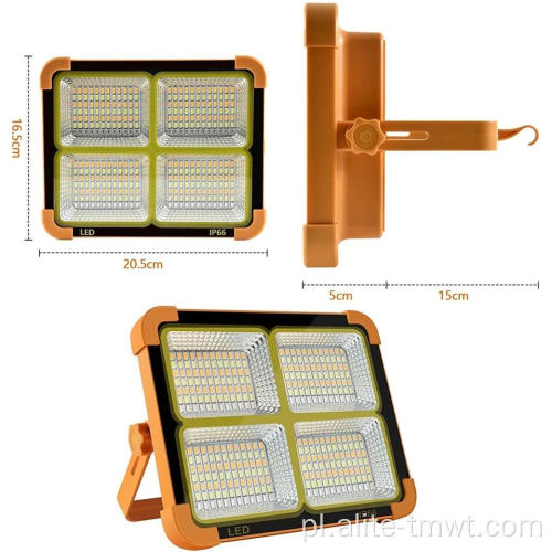 Solar Flood Lights Stadium Inteligentne reflektor